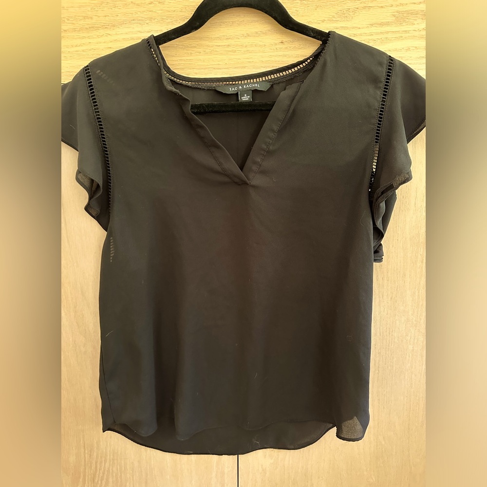 Women’s S black blouse. Zac & Rachel
